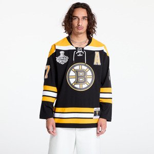 Dres Mitchell & Ness Boston Bruins 37 Patrice Bergeron NHL Stanley Cup Jersey Black/ Yellow Black/ Yellow M